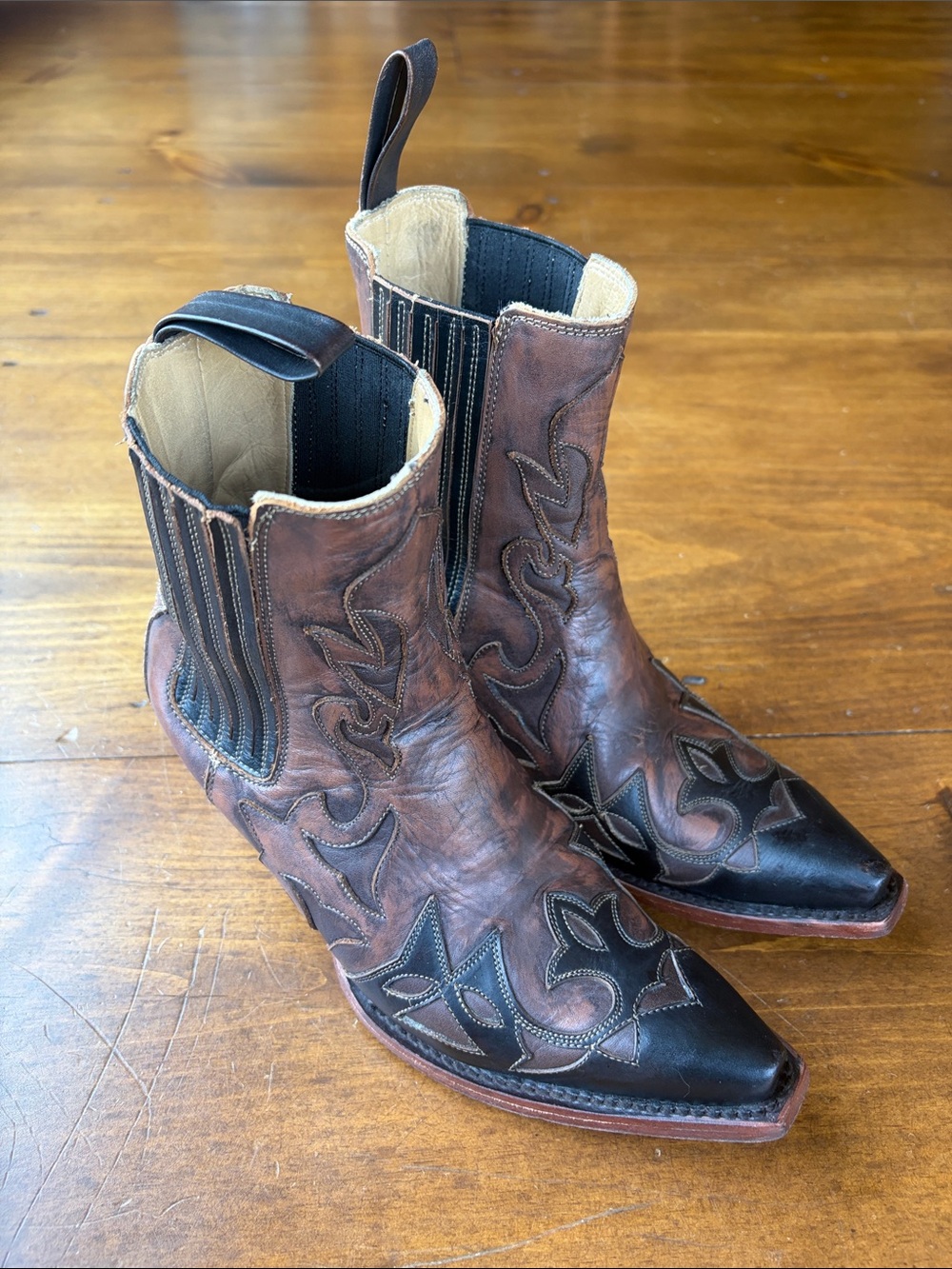 Stetson Cici Cowboy Boots Sz 7.5